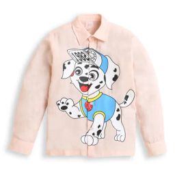 Zip Zap Zoop Boys Pink Regular Fit Printed Shirt-image-48