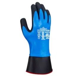 Showa S-TEX 377SC Blue Nylon Cut Resistant Work Gloves Size 9 Nitrile Coating, SHOS377C4-picture-37