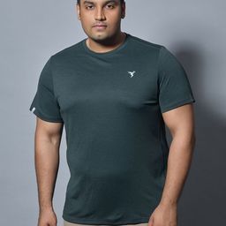 Technosport Plus Size Round Neck Anti Static Slim Fit T-Shirt-image-19
