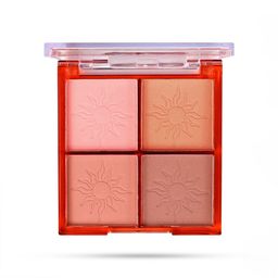 Seven Seas Pearl Petal Long Lasting Highlighter & Eyeshadow Palette - 25 g - Shade-01-42