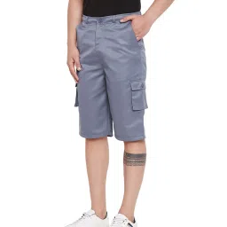 Hypernation Grey Regular Fit Shorts image 3