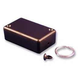 HAMMOND Plastic Enclosures ENCLOSURE, ABS, BLACK, W/KEYRING, 1551HRBK-image-36