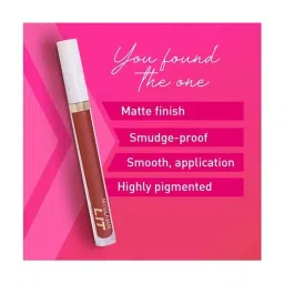 MyGlamm LIT Liquid Matte Lipstick Respek - 3 ml image 4
