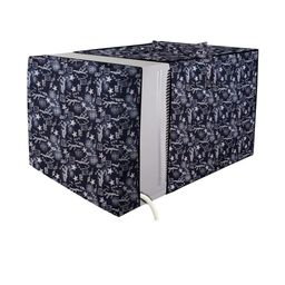 Stylista Blue Solid Waterproof Air Conditioner Covers-picture-34