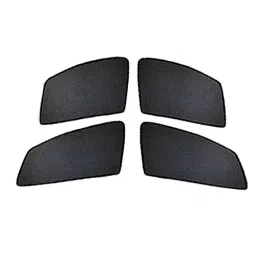 Auto Pearl Window Plug-in Half Sun Shades Z Black Compatible For Ford Figo 2015, HalfCurtain_FigoNew2015 (Set of 4)-5