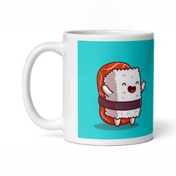 Mr UVD White & Blue Printed Ceramic Glossy Mugs Set of Cups and Mugs-image-61
