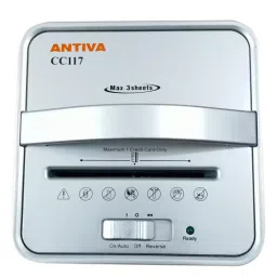 Antiva CC 117 Personal Use Desktop Paper Shredder or Destroyer Machine image 2