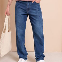 Mast & Harbour Men Straight Fit Mid-Rise Light Fade Stretchable Jeans-image-17