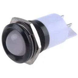 RS PRO Green, Red, Yellow Panel Mount Indicator 24V DC, Mounting Hole Size 22 mm, Termination Type Solder Tab, Model No 204912-3