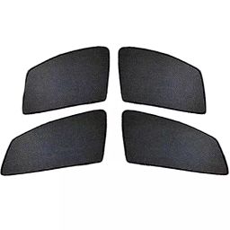 Auto Pearl Window Plug-in Half Sun Shades Z Black Compatible For Toyota Corolla Altis 2015, HalfCurtain_CorollaAltis2015 (Set of 4)-2