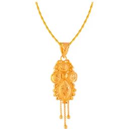 p.c. chandra jewellers P.C. Chandra 22 kt Gold Pendant-picture-24