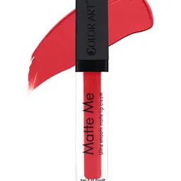 Color Art Matte Me Waterproof Liquid Lipstick - 6 ml - Royal Red-image-70