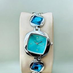 THE SHOPOHOLIC Women Embellished Stainless Steel Straps Analogue Watch LR-SILVER SKY-image-86