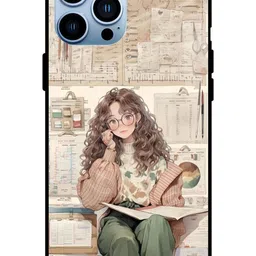 QRIOH Quirky Printed iPhone 13 Pro Max Back Case Mobile Accessories-picture-6