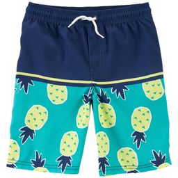 Carter's Pineapple Swim Trunks - Blue-image-3