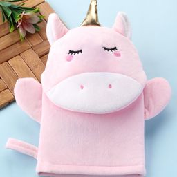Unicorn Shape Bath Glove - Pink-11