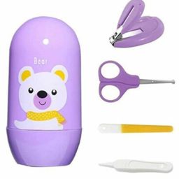 Luvlittle  Baby Grooming Kit Print May Vary, Pack of 4 - Purple-image-12