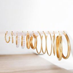 fabula Contemporary Hoop Earrings-22