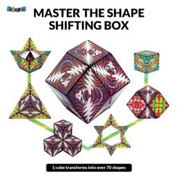 AKN TOYS Shape Shifting Box Fidget Cube - Multicolour image 4