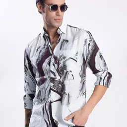 Bene Kleed Men Slim Fit Printed Casual Shirt-image-11
