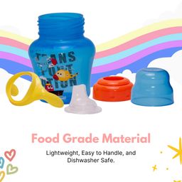 Adore Sigma Soft Spout Sipper with Twin Handle -150 ml- Transporter image 5