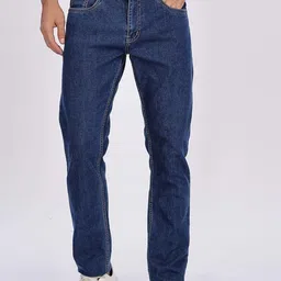 Mast & Harbour Men Straight Fit Mid-Rise Slash Knee Jeans-picture-6