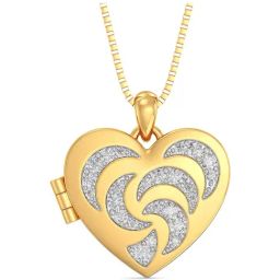 Joyalukkas 18k Gold & Diamond Pendant without Chain-image-100