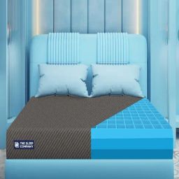 The Sleep Company SmartGrid Queen Size Bed Back Pain Relief Orthopedic Mattress - 5 inches-image-25