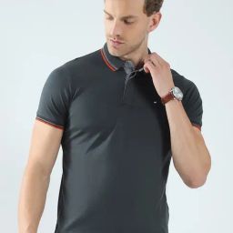 Monte Carlo Olive Slim Fit Polo T-Shirt-picture-10
