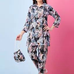 Aarika Printed Tunic with Trousers-5