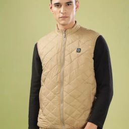 Dollar Khaki Nylon Regular Fit Casual Jacket-picture-13