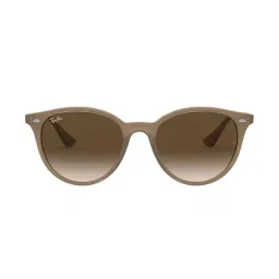 Ray-Ban 0RB4305 Brown Gradient Highstreet Round Sunglasses - 53 mm-10