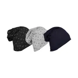 Vimal Jonney Multicolor Printed Beanies Set of 3-11