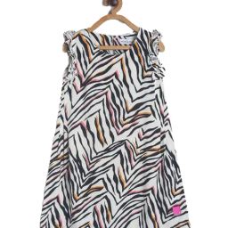 Tales & Stories Kids Multicolor Printed Dress-image-15