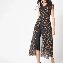 Miss Chase Multicolor Floral Print Jumpsuit-image-22