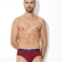 Van Heusen Regular Fit 4 Way Stretch Ultra Soft Allover Print Briefs - SP-02-picture-16
