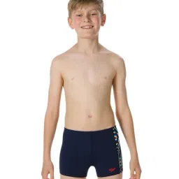 Speedo Kids Navy Solid Swim Shorts-image-23