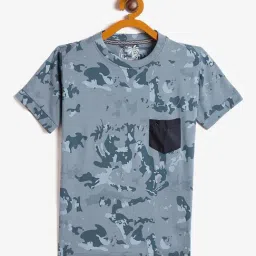 Duke Kids Grey Camouflage T-Shirt-picture-33