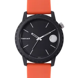 Fastrack Unisex Solids & Stripes Analogue Watch 38039PP14W-Pink-11