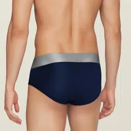 XYXX Navigate & Black Iris Regular Fit Briefs - Pack Of 2 image 2