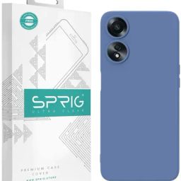 Sprig Back Cover for OPPO A78 5G (Grey)-image-9