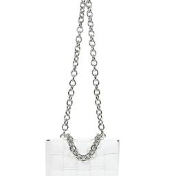 Kazo White Medium Cross Body Bag-image-54