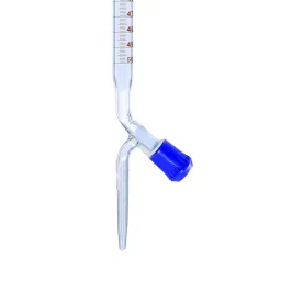 Biohall 50 ml Class A Burette With PTFE Needle and Batch Work Certificate, BLS.L.1800.22 image 1