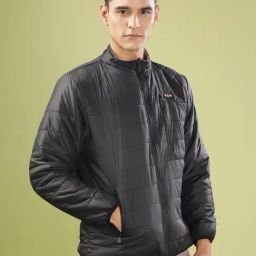 Dollar Black Nylon Regular Fit Casual Jacket-33