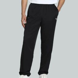 Puma Black Regular Fit Trackpants-image-124