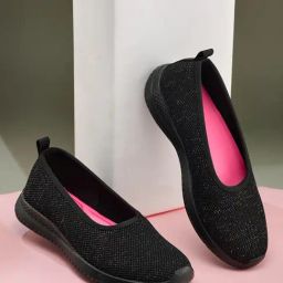 Campus Women's Black Walking Shoes-picture-27