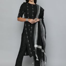Kvsfab Printed Unstitched Dress Material-image-33