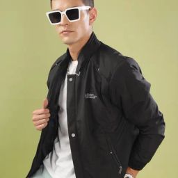 Dollar Black Synthetic Regular Fit Casual Jacket-picture-30