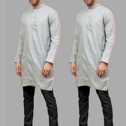 VS MALL Men Cotton Blend Kurta Sets-image-127