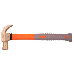 De Neers 450 gms Non Sparking Aluminium Bronze Claw Hammer, NS-434-36